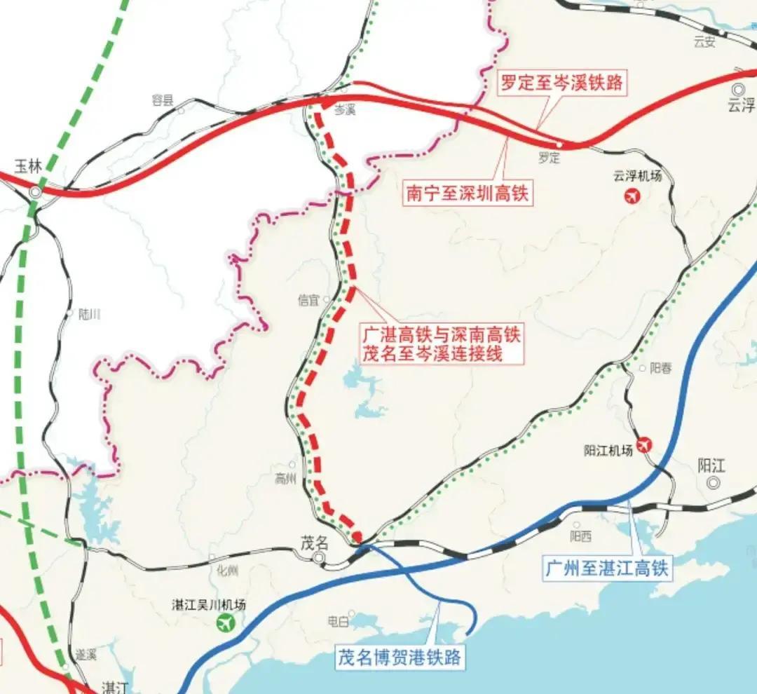 廣湛高鐵最新線路圖,廣湛高鐵最新線路圖，重塑區(qū)域交通格局的動(dòng)脈