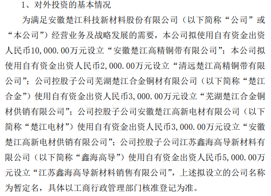 楚江新材最新消息,楚江新材最新消息綜述