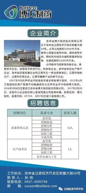 梅河口藥廠最新招聘,梅河口藥廠最新招聘啟事