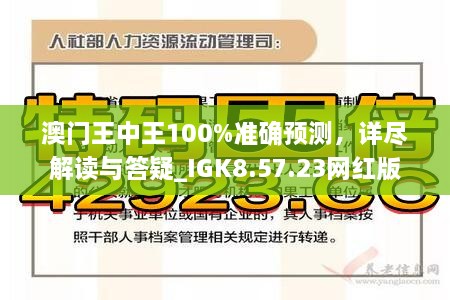 澳門王中王100%正確答案最新章節(jié)|無償釋義解釋落實,澳門王中王100%正確答案最新章節(jié)與無償釋義解釋落實的綜合探討